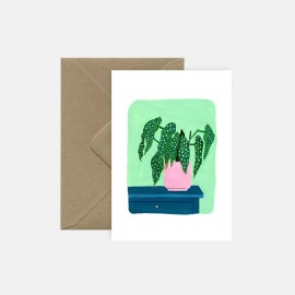 Carte Begonia | Pink Cloud Studio