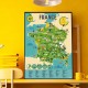 Poster - Carte de France | Poppik