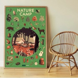 Poster - Camping Nature | Poppik