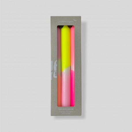 Bougies Neon - Summer Breeze | Pink Stories