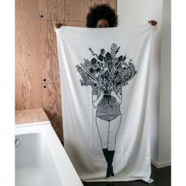 Serviette de bain Flower girl | Helen b