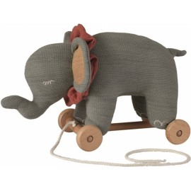 Peluche Elephant à tirer | Rosalie - Egmont toys