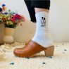 Chaussettes Naked Couple Back | Helen B