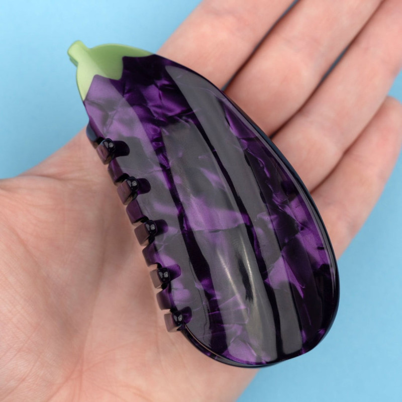Pince à cheveux - Aubergine | Coucou Suzette