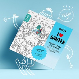 Poster géant - I love Winter | OMY