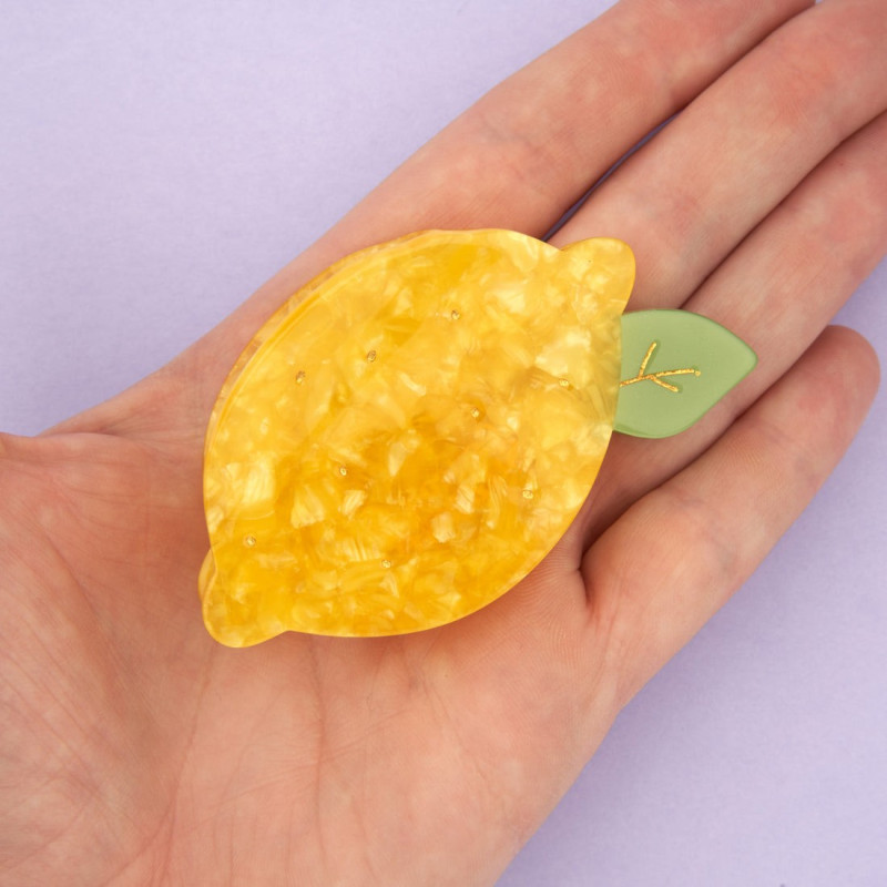 Pince à cheveux - Citron