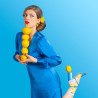 Pince à cheveux - Citron