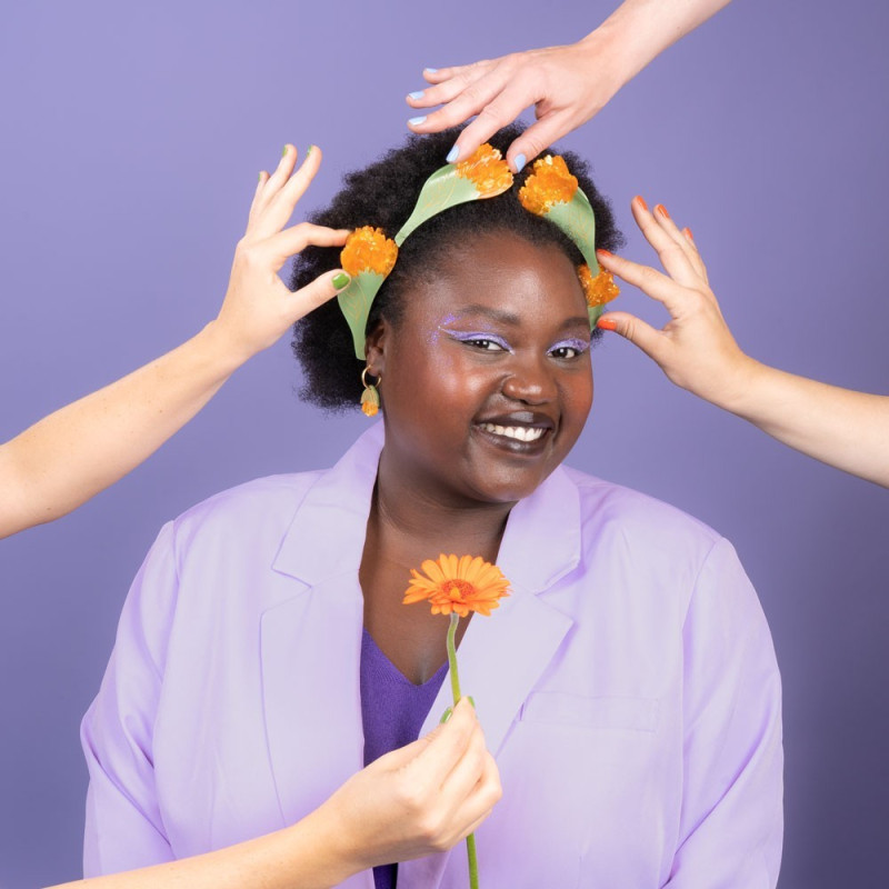 Pince à cheveux - Calendula