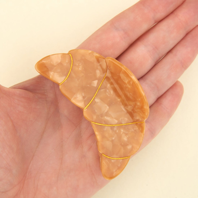 Pince à cheveux - Croissant