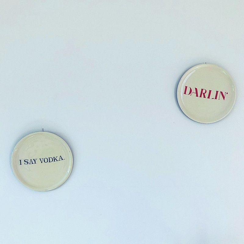 Petite soucoupe émaillée Darlin'