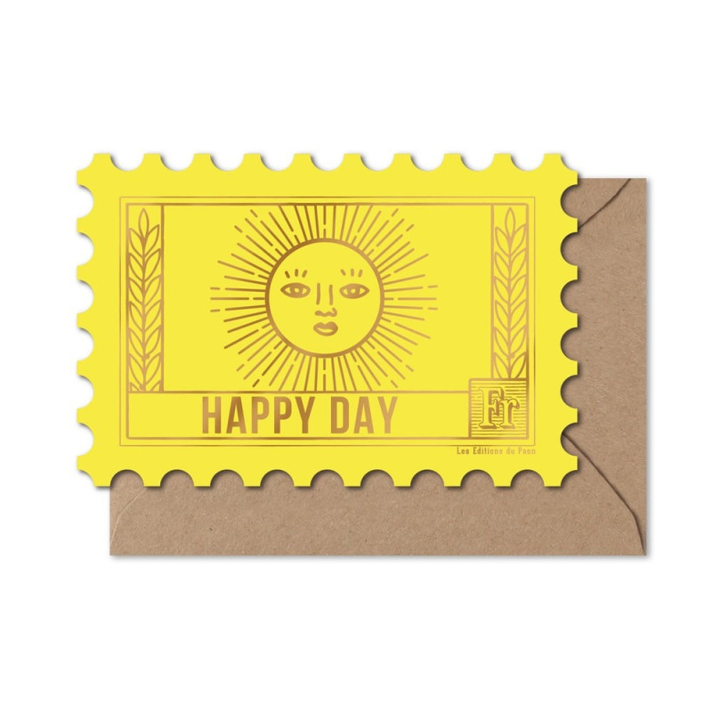 Carte Happy Day - Soleil