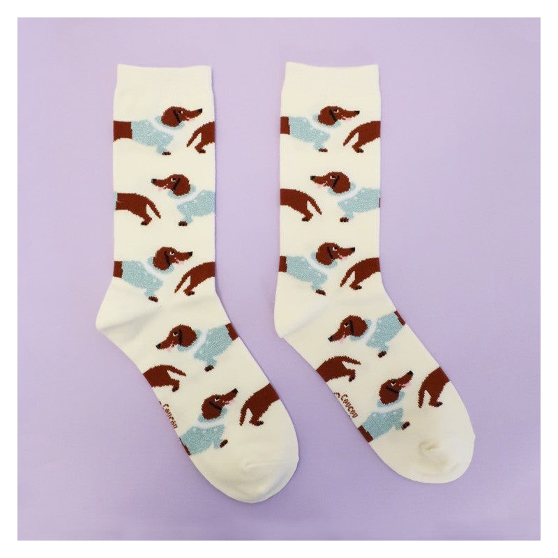 Chaussettes Teckel frileux