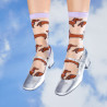 Chaussettes Transparentes Teckel