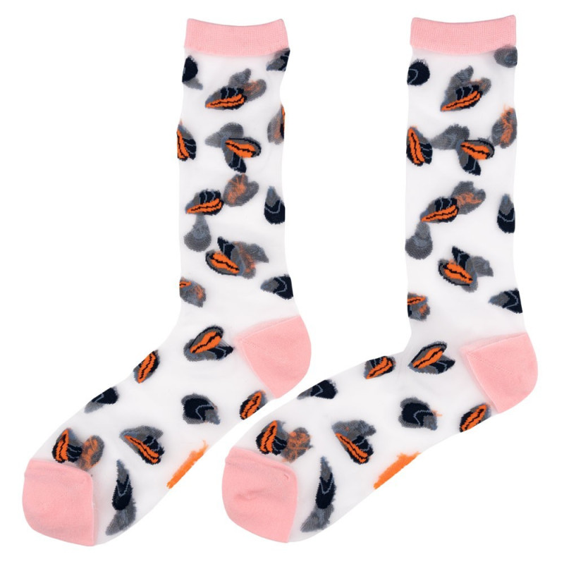 Chaussettes Transparentes Moules Frites