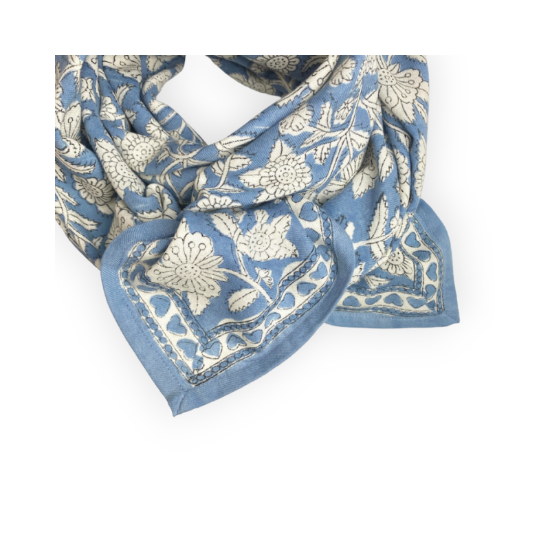 Foulard Coeur Horizon – Apaches C. | Boutique Le Pompon