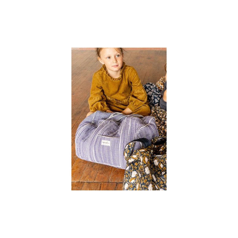 Sac de voyage 48H Buddha en coton édition "Khadi" - Apaches Collections | Boutique Le Pompon