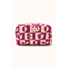Grande trousse de toilette "Damier" Fuchsia - Apaches | Boutique Le Pompon
