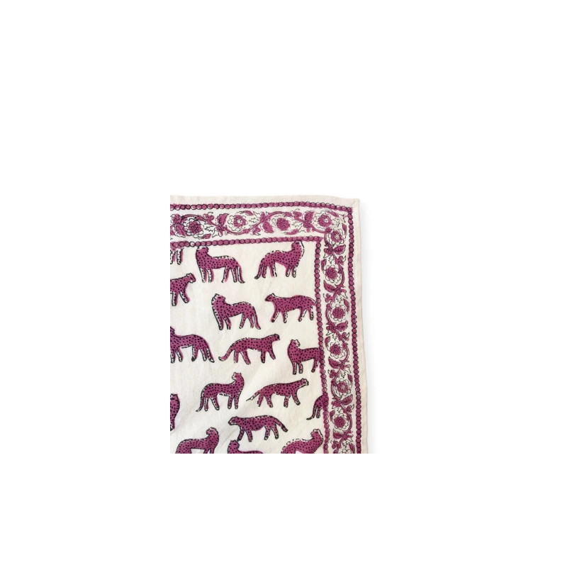 Foulard Bengale Macadamia rose – Apaches C. | Boutique Le Pompon