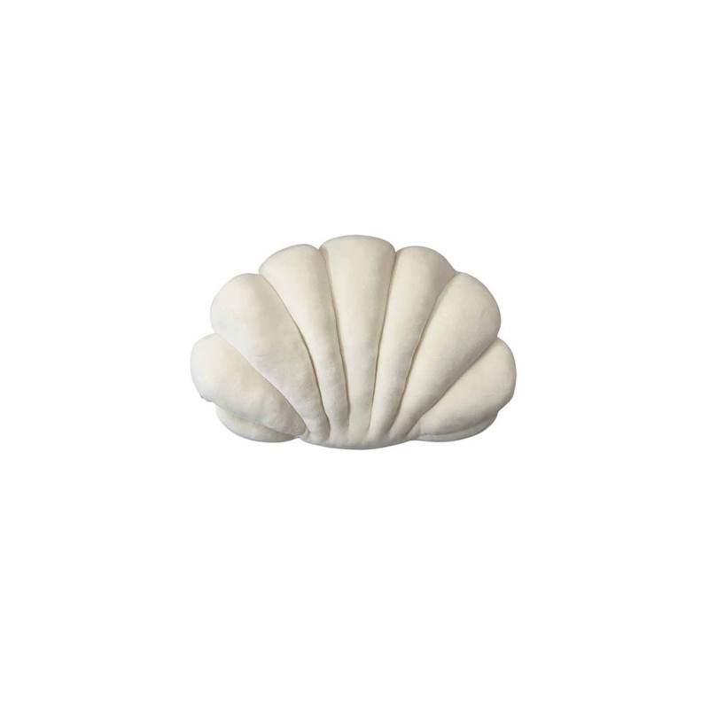 Coussin coquillage écru - Opjet | Boutique le Pompon
