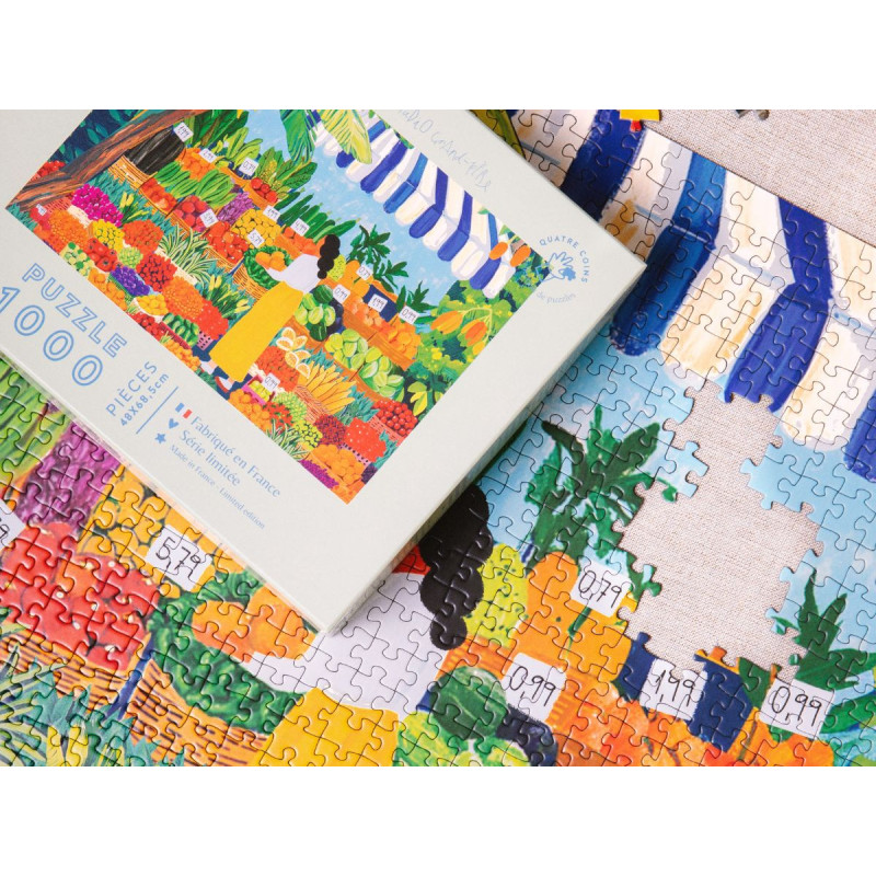 Puzzle 1000 pièces  - Fruit Market