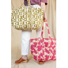 Cabas en coton épais impression Bloom - Apaches Collections | Boutique Le Pompon