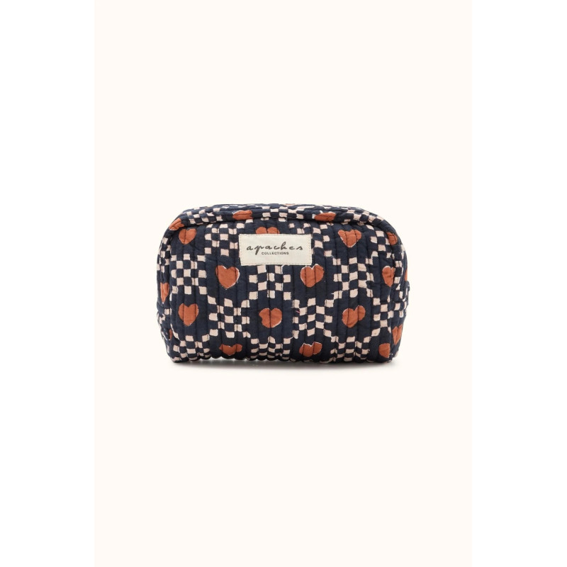 Petite trousse de toilette "Amor" Météorite - Apaches | Boutique Le Pompon