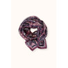 Foulard Latika Amaryllis Cassis  – Apaches C. | Boutique Le Pompon
