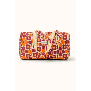 Sac de voyage 48H Buddha en coton édition "Caleido Truffe" - Apaches Collections | Boutique Le Pompon