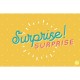 Carte "surprise" - Jaune